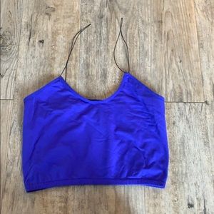 Free people blue bralette